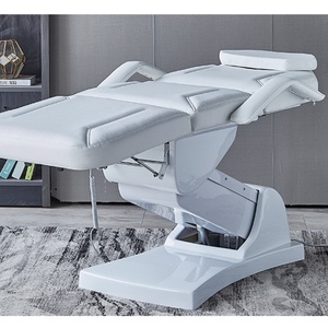 KISEN Original Design Modern Beauty Salon Furniture White Facial Spa Bed 3 Motors <b>Electric</b> Massage <b>Table</b> Bed - Product Image 6