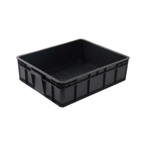 Công Nghiệp Điện Tử Lưu Trữ Thùng Chống Tĩnh Điện Nhựa ESD <span class=keywords><strong>Container</strong></span> 600*500Mm Kích Thước Đóng Gói Trong Thùng Carton Xếp Chồng Kệ & Kệ - Product Image 4