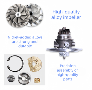 Suku Cadang Mesin Diesel 6CT 6CTA Model Turbo H1E 3528794 Turbo Charger untuk Truk Generator Bus - Product Image 5