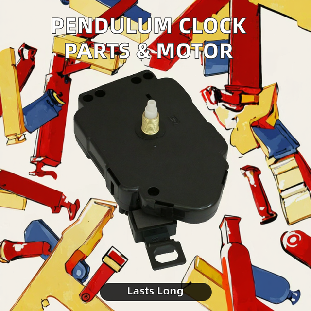 Quartz Mechanical Pendulum Clock Movement Mechanism with Clock Motor and Parts Made of Plastic for Mechanical Pendulum Clocks