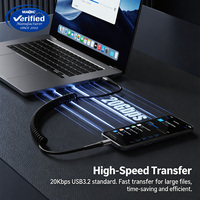 Câble USB-C vers USB-C spiralé 100W PD à charge rapide, transfert de données 20 Gbit/s, vidéo 4K, en TPU anti-emmêlement pour voiture, ordinateur portable, téléphone
