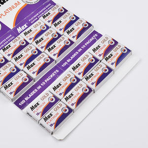 थोक उच्च गुणवत्ता वाले डबल एज ब्लेड त्वचा देखभाल रेजर ब्लेड स्टेनलेस स्टील ब्लेड - Product Image 3