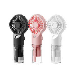 Nuevo Ventilador Portátil USB Recargable, Mini Ventilador Personal de Mano y de Escritorio, Cuatro Velocidades de Viento, para Uso en Exteriores y Hoteles, Hecho de Plástico - Product Image 1