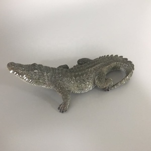 Figurines d'alligator en résine polyrésine, décorations pour la maison, jouets <span class=keywords><strong>crocodile</strong></span>, sculpture, ornement, statue - Product Image 4