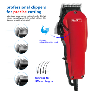 Máy cắt tóc chuyên nghiệp WAIKIL WL-8008, máy cắt tóc điện có dây, máy cắt tóc tùy chỉnh bán buôn - Product Image 5