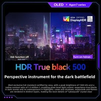 Aoc Agp277qkd 26.5 pouces W-oled Moniteur de jeu 2k 540hz Double mode 0.02ms Protection des yeux Écran d'ordinateur 720hz Natif 10bit