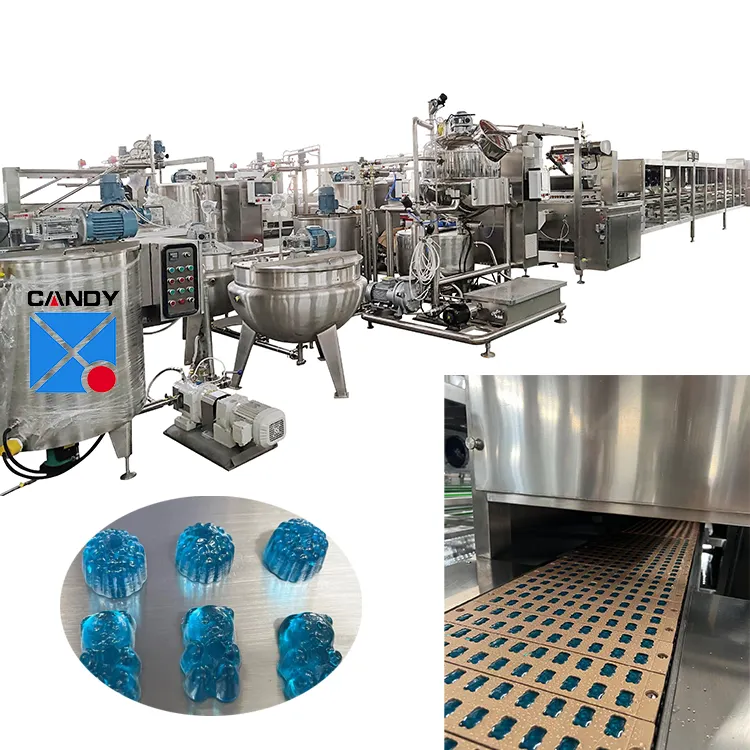 High quality gummy candy Making Machine Soft Candy Production Line