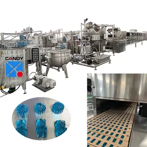Máquina para hacer dulces de goma de alta calidad Línea de producción de dulces blandos