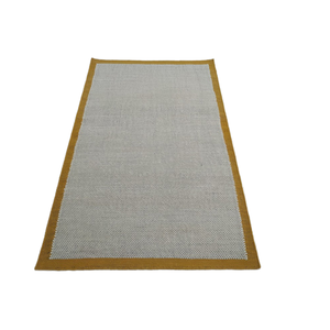 100% len tùy chỉnh cá nhân Boho dệt Dã Ngoại Thảm Trắng cam cho phòng ngủ nhà khách sạn phòng tắm cầu nguyện-Đặt hàng số lượng lớn có thể truy cập - Product Image 1