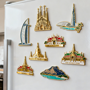 Imanes de Refrigerador Metálicos Personalizados al por Mayor con Diseño de Logotipo para Graduación y Pascua - Imanes Fuertes con Color y Forma Personalizados, Recuerdos Turísticos - Product Image 3