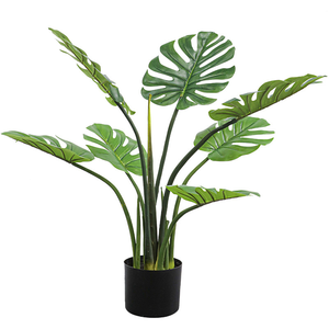 <span class=keywords><strong>บอน</strong></span>ไซประดิษฐ์พลาสติกพื้นที่ขนาด<span class=keywords><strong>เล็ก</strong></span>สำหรับตกแต่งผนังบ้าน<span class=keywords><strong>สี</strong></span>เขียวเหมือนต้นไม้ในร่ม - Product Image 3