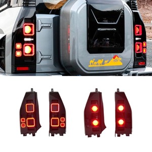 โคมไฟเบรคหลังไฟท้าย LED สำหรับเดินทาง Jetour Shanhai T2 Chery 2023-2024อุปกรณ์ตกแต่งรถยนต์ - Product Image 2