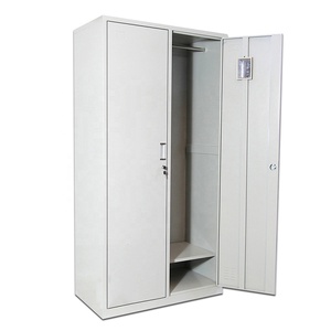 Muebles de Dormitorio Armario Locker de Acero <span class=keywords><strong>con</strong></span> 2 Puertas Armadio Gabinete para Zapatos Ropero Metálico Almirah <span class=keywords><strong>con</strong></span> <span class=keywords><strong>Espejo</strong></span> Organizador - Product Image 6
