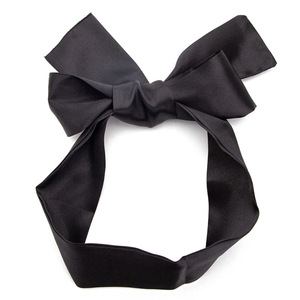 Collier en soie noire avec plume pour chatouiller, accessoires de jeu pour adultes - Product Image 3