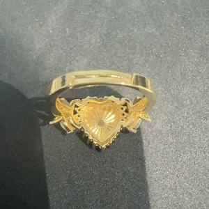 Anello Regolabile in Rame di Alta Qualità con Corona di Zirconi per Cerimonia dei 15 Anni, Regalo per Ragazze e Adulti, Gioielli per Feste - Product Image 3