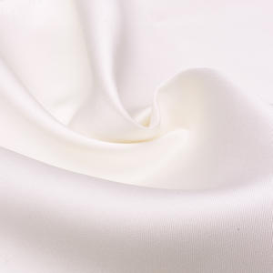 Prix d'Usine Tissu <span class=keywords><strong>Satin</strong></span> Mikado <span class=keywords><strong>Soie</strong></span> Brillant 100 % Polyester Épais 195 GSM, Tissage Sergé pour Robes <span class=keywords><strong>de</strong></span> Mariée et Rideaux - Product Image 5