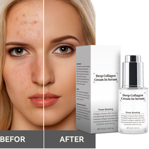 Crème au collagène profond, hydrate en profondeur, atténue les ridules, stimule le collagène, raffermit la peau, répare la sécheresse, antioxydant, tous types de peau, 60 ml - Product Image 5