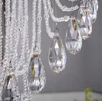 Lampe moderne simple Villa Crystal Light Penthouse Plafonnier