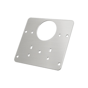 Stainless Steel Repair Plate 80x80mm 90x90mm Antirust Furniture Hinge Fixing Pad Surface Mount Minimalist Design - Product Image 2