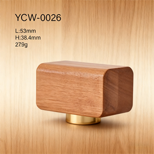 Nắp chai nước hoa gỗ kính thiết kế tùy chỉnh, nắp vặn Fea 15, nam châm vàng - Product Image 5