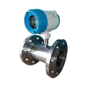 Pulse 4-20mA RS485 misuratore intelligente misuratore di portata per olio combustibile Diesel flangia latte collegamento turbina misuratore di portata - Product Image 1