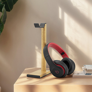 SAMDI Oak <span class=keywords><strong>Support</strong></span> pour <span class=keywords><strong>casque</strong></span> Présentoir Stockage en bois pour une expérience <span class=keywords><strong>audio</strong></span> améliorée - Product Image 1