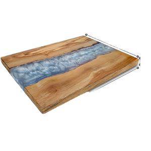 Ensemble de planche à <span class=keywords><strong>fromage</strong></span> et charcuterie en bois d'olivier <span class=keywords><strong>italien</strong></span> <span class=keywords><strong>Plateau</strong></span> en bois <span class=keywords><strong>Plateau</strong></span> en résine époxy Planche à découper Planche à découper pour la charcuterie - Product Image 1