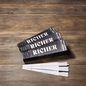 Conos de Fibra Natural Enrollados a Mano Personalizados - Marrón Clásico de Combustión Lenta con Logotipo Personalizable - Product Image 3