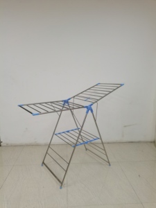 Étagère à chaussures pliable, rangement pour vêtements, métal, acier inoxydable, séchoir à linge MR-5018 - Product Image 5