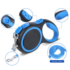 Cuerda de tracción extensible automática para entrenamiento de mascotas, correa retráctil de alta resistencia para perros pequeños y medianos de 10 pies, 16 pies y 26 pies - Product Image 2