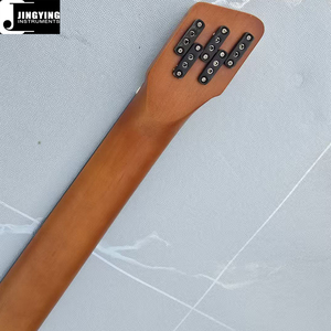 Guitares professionnelles Jingying Music 2024, ukulélé <span class=keywords><strong>basse</strong></span> électrique miniature en bois de tilleul à 4 <span class=keywords><strong>cordes</strong></span>, 20 frettes, 28 pouces, couleur coucher de soleil - Product Image 6