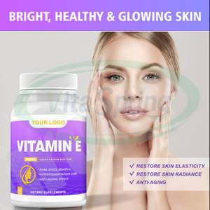 Cápsula OEM Halal de vitamina E 400iu, suplementos para el cuidado de la piel, cápsulas de vitamina E para blanquear la piel - Product Image 2