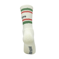 Chaussettes de sport Cool Design classique Logo de tricot personnalisé Chaussettes confortables de haute qualité pour hommes
