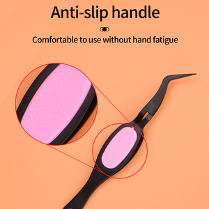 Mới Đến Titan Màu Slanted Nhíp Sợi Thép Không Gỉ Cho Khối Lượng Thẳng Lash Công Nghệ Cao Cấp Mở Rộng Lông Mi - Product Image 6