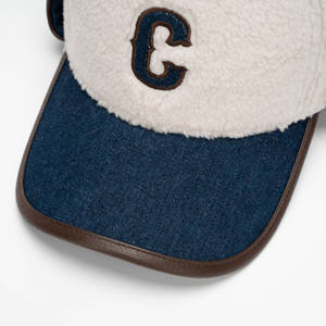 Gorra de Béisbol de <span class=keywords><strong>7</strong></span> Paneles con Bordado de Moda, Gorro de Invierno con Orejeras, Cálido, de Cachemira, Ajustable, Unisex, Resistente al Viento para Exteriores - Product Image 4