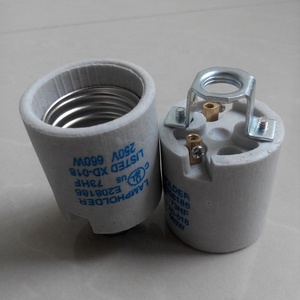 E26 E27 Gốm Đèn Chủ Ổ Cắm Ánh Sáng Với Thiết Bị Đầu Cuối Vít Bóng Đèn Edison Đèn Căn Cứ - Product Image 3