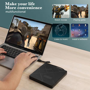 3.0USB/TYPE 5-in-1 มัลติฟังก์ชั่นภายนอกไดรฟ์ออปติคอลมือถือสําหรับเครื่องบันทึก CD/DVD การ์ด SD และ USB แฟลชดิสก์เครื่องเล่นไดรฟ์ DVD - Product Image 5