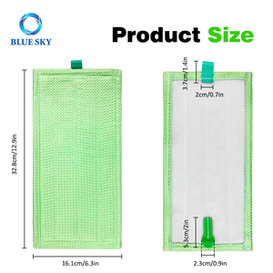 Panni in Microfibra <span class=keywords><strong>per</strong></span> Scopa Elettrica, Ricambi <span class=keywords><strong>per</strong></span> Aspirapolvere Vorwerks Kobold SP600, Accessori <span class=keywords><strong>per</strong></span> Scopa - Product Image 2