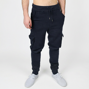 Pantalones Deportivos de Invierno para Hombre, con Forro Polar, Transpirables, de Secado Rápido, con Logotipo Personalizado al por Mayor, Ajuste Atlético, Cintura Elástica - Product Image 1