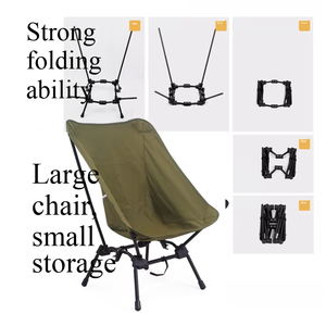 <span class=keywords><strong>เก้าอี้</strong></span>ตั้งแค<span class=keywords><strong>ม</strong></span>ป์แบบพกพาน้ำหนักเบาพิเศษ<span class=keywords><strong>ม</strong></span>ีพ<span class=keywords><strong>น</strong></span>ักพิงสูงกลางแจ้งเก้าอี้ทรงสี่เหลี่ย<span class=keywords><strong>ม</strong></span>ทำจากผ้าใบอลูมิเ<span class=keywords><strong>น</strong></span>ียมเจ็ดชุด - Product Image 6