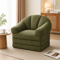 Sofá Cama Convertible Plegable Súper Práctico de Esponja Completa, Ecológico, Portátil, Personalizable y Extensible para Sala de Estar y Dormitorio