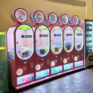 Pequeña máquina expendedora automática Lucky Gachapon Juguetes de acero inoxidable Premios Gachapon Venta de <span class=keywords><strong>valor</strong></span> multidivisa - Product Image 4