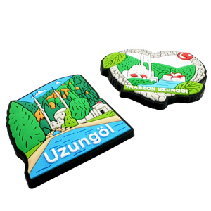 Imán de PVC para Refrigerador, Souvenir Magnético de Goma Suave 3D, Moldeado en Cloruro de Polivinilo, Producción en Volumen, Diseño Gratuito - Product Image 1