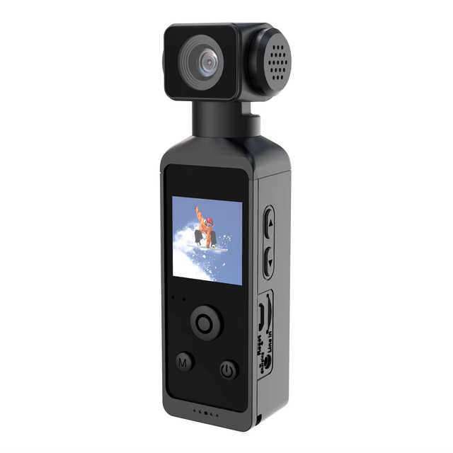 4K Ultra HD Pocket Action Camera 270 Rotatable Vlog Wifi Mini Sports Cam Waterproof Case Helmet Travel Bicycle Driver Recorder
