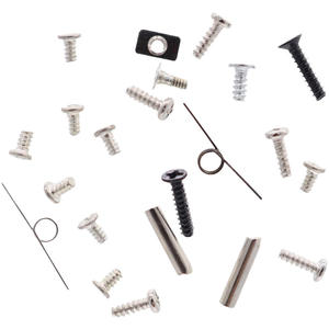 Kit complet de vis pour boutons L/R NDSL et ressorts pour console <span class=keywords><strong>DS</strong></span> <span class=keywords><strong>Lite</strong></span> – Accessoires de visserie - Product Image 1