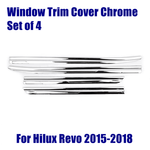 WZXD Exterior Accessories <b>Window</b> Trim <b>Cover</b> for 2015-2018 - Product Image 4