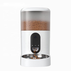 इलेक्ट्रिक स्मार्ट 4 एल कैट फूड डिस्पेंसर बैटरी ऐप वाईफाई कंट्रोल इंटेलिजेंस पालतू स्टेनलेस स्टील बाउल फीडर - Product Image 4