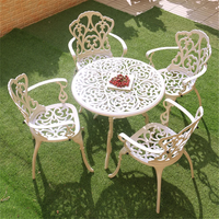 Chaise à bascule classique en aluminium moulé, motif vigne, design européen, avec poignée, pour usage extérieur, villa, cour, hôtel, entrepôt