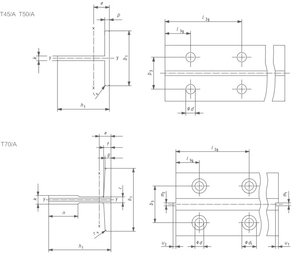 Thang máy-Bộ phận t loại thép thang máy hướng dẫn đường sắt | độ chính xác cao lạnh rút ra 5 năm bảo hành tòa nhà văn phòng - Product Image 2