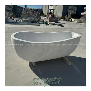 Freestanding Solid Granite <strong>Stone</strong> Soaking <strong>River</strong> Bath Tub Natural Marble <strong>Stone</strong> Bathtub - Product Image 2